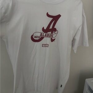 Alabama White respect the game tee
